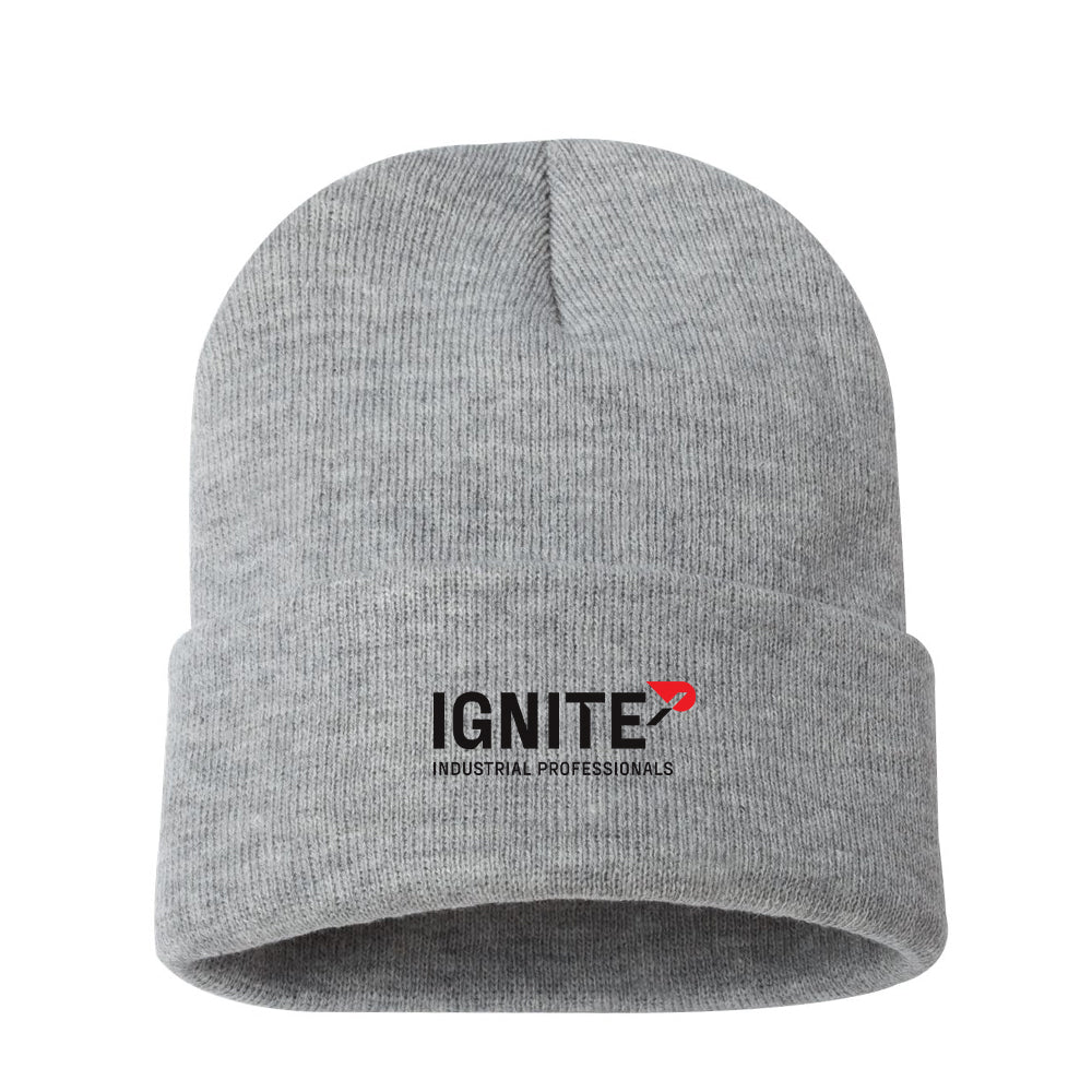 Solid 12" Cuffed Beanie